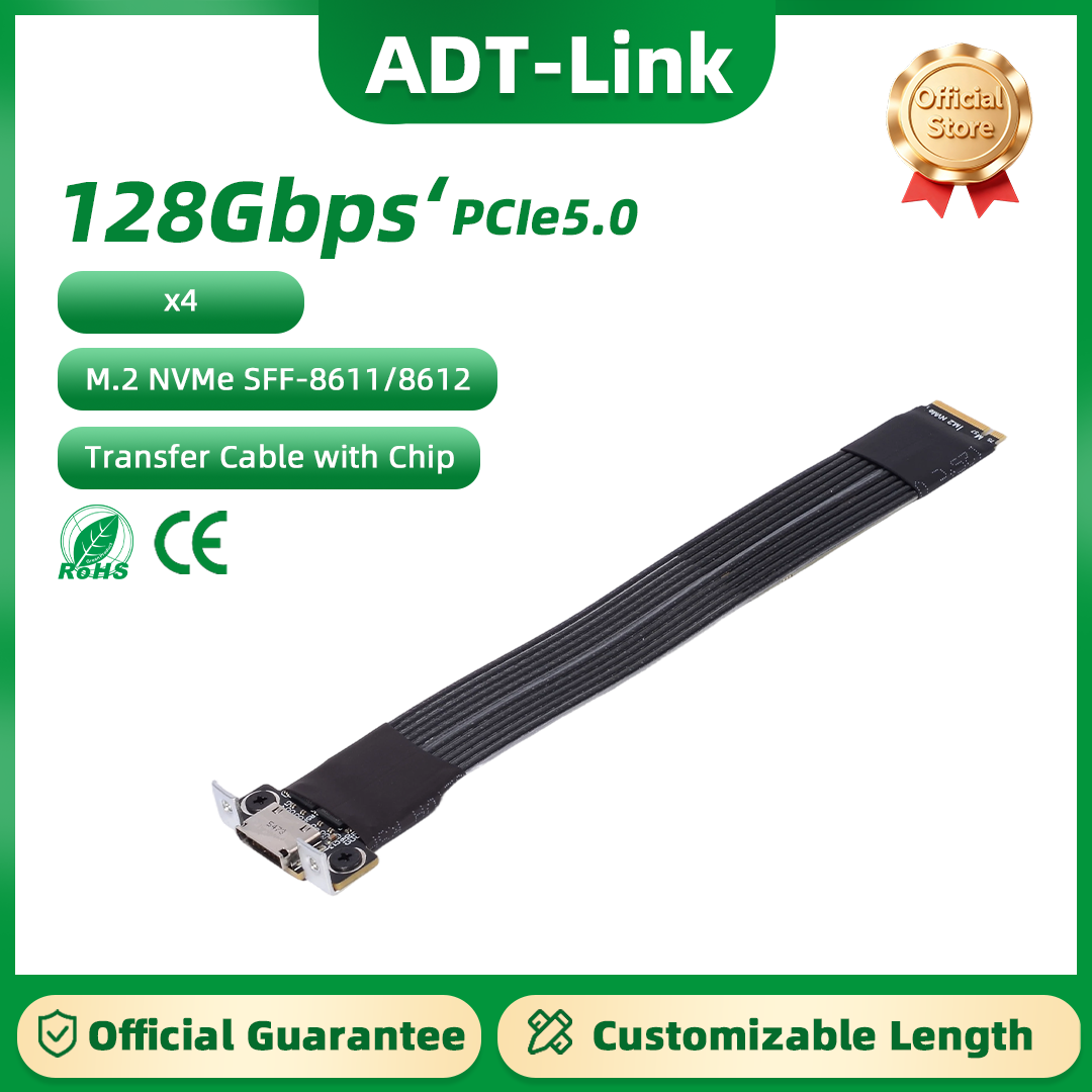 ADT-Link OCuLink to PCI-E X16  - огляд і ціна Oculink Egpu Dock Graphics Card