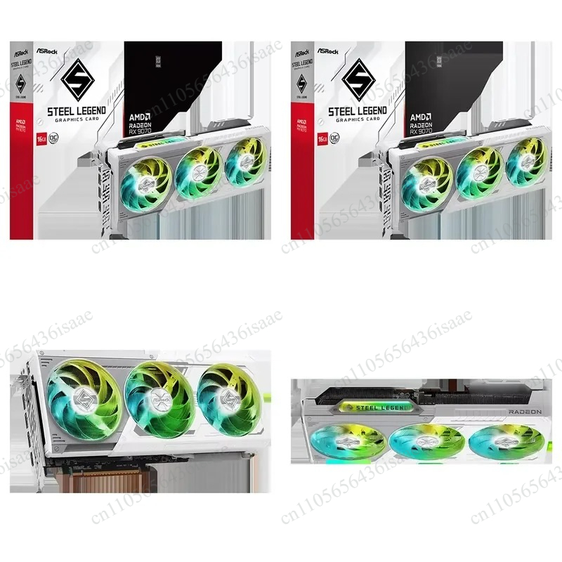 Radeon RX 9070 XT 16GB GDDR6 G - огляд і ціна Triple Fan Gaming Graphics Card 16Gb